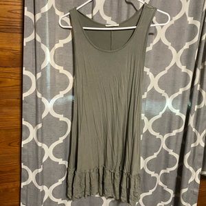 Women’s army green dress